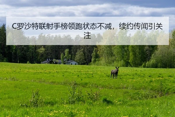 C罗沙特联射手榜领跑状态不减，续约传闻引关注